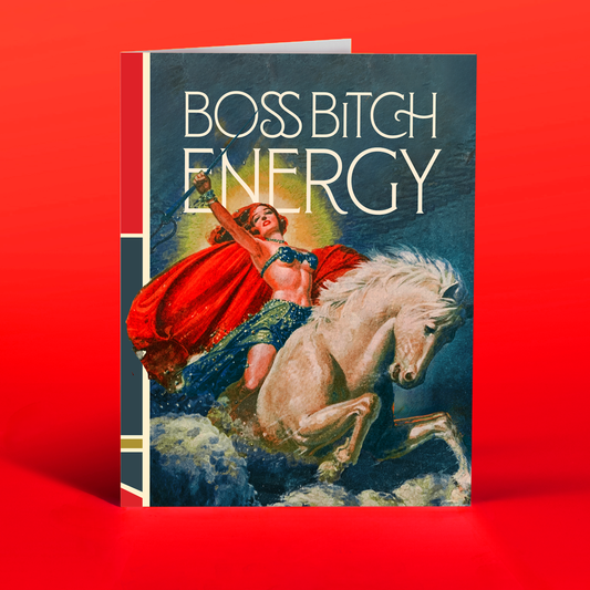 Boss Bitch Energy Card