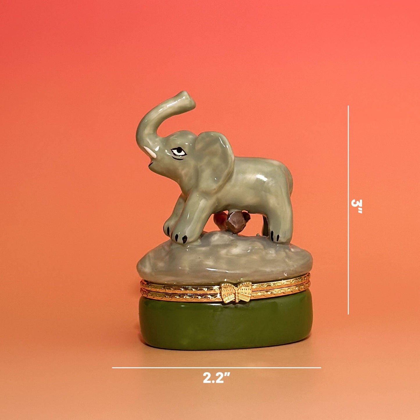 Elephant Trinket Box