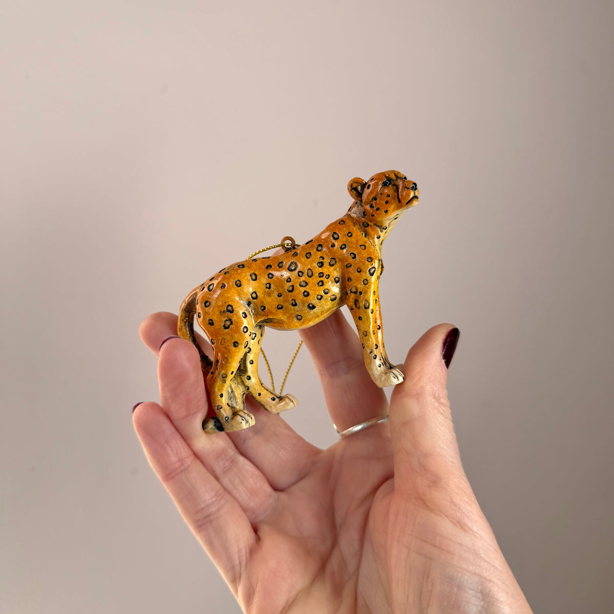 Leopard Ornament