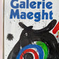 Vintage 1970 Joan Miro "Sculptures' Exhibition Framed Poster