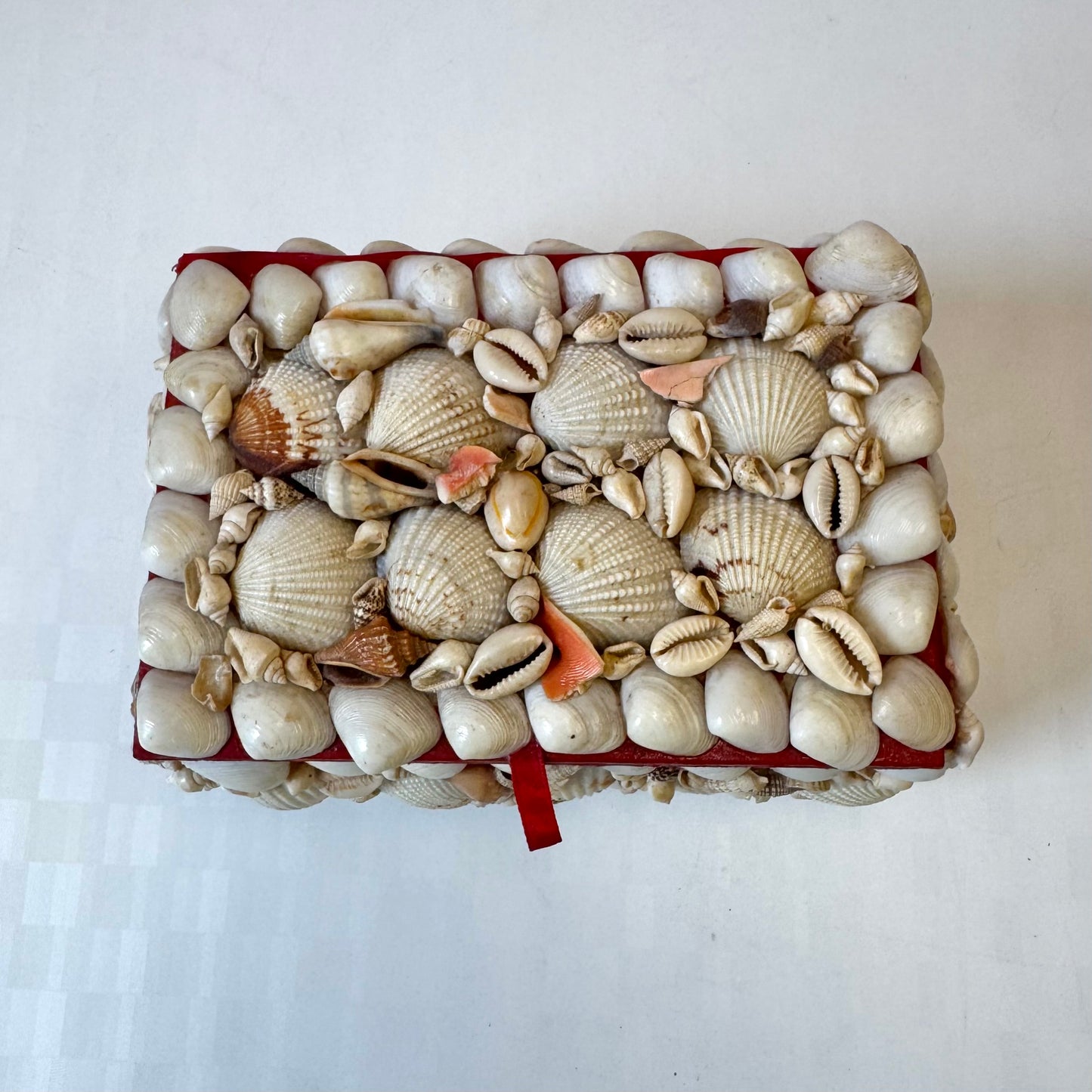 Vintage Shell Encrusted Box