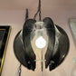 Vintage 1970's "Smokey" Lucite String Art Swag Lamp by Paul Secon for Sompex
