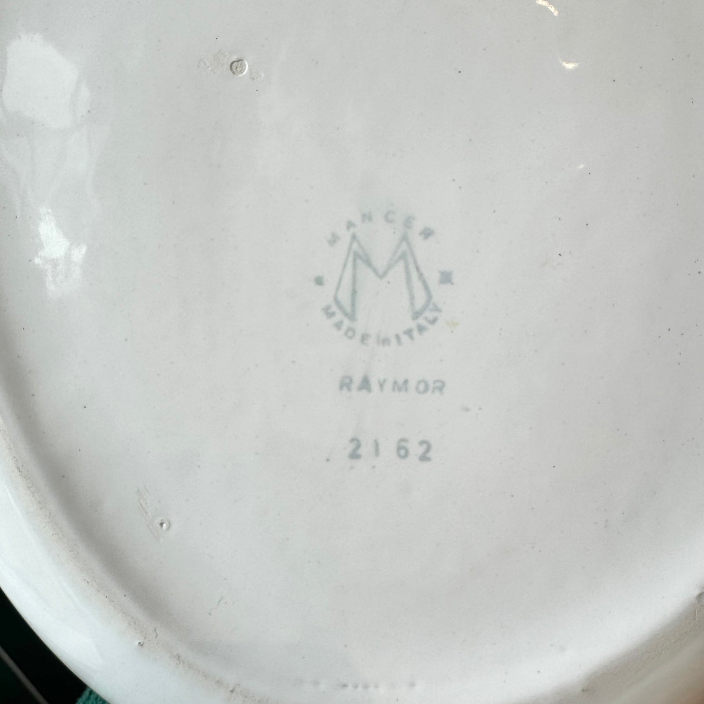 Vintage 1960’s Italian Ceramic Fedora Box by Mancer