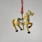 Vintage Carousel Horse Ornament in Box #5
