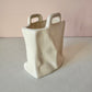 Vintage Pair of Ceramic "Paper Bag" Containers