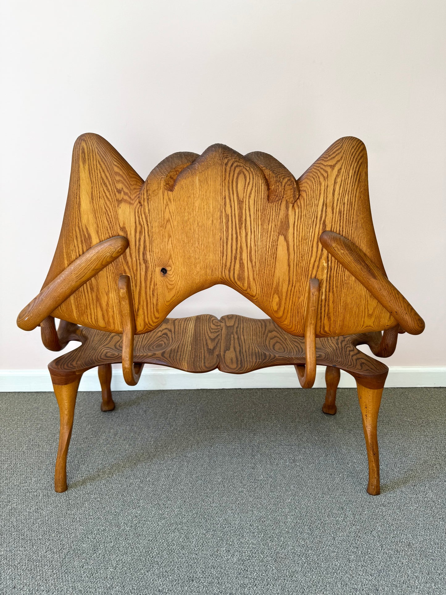 1980 Andrew Willner Ram Bench/Signed and dated
