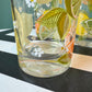 Set of 4 Vintage Culver Ltd. Citrus Highball Glasses