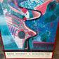 Vintage David Hockney "A Retrospective" 1988 Museum Poster - Framed