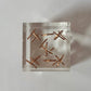 Vintage Lucite 1969 Penny Paperweight