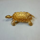 Vintage Gold Tone Turtle Trinket/Ring Dish