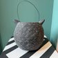 Vintage Inspired Owl Head Candy Bucket