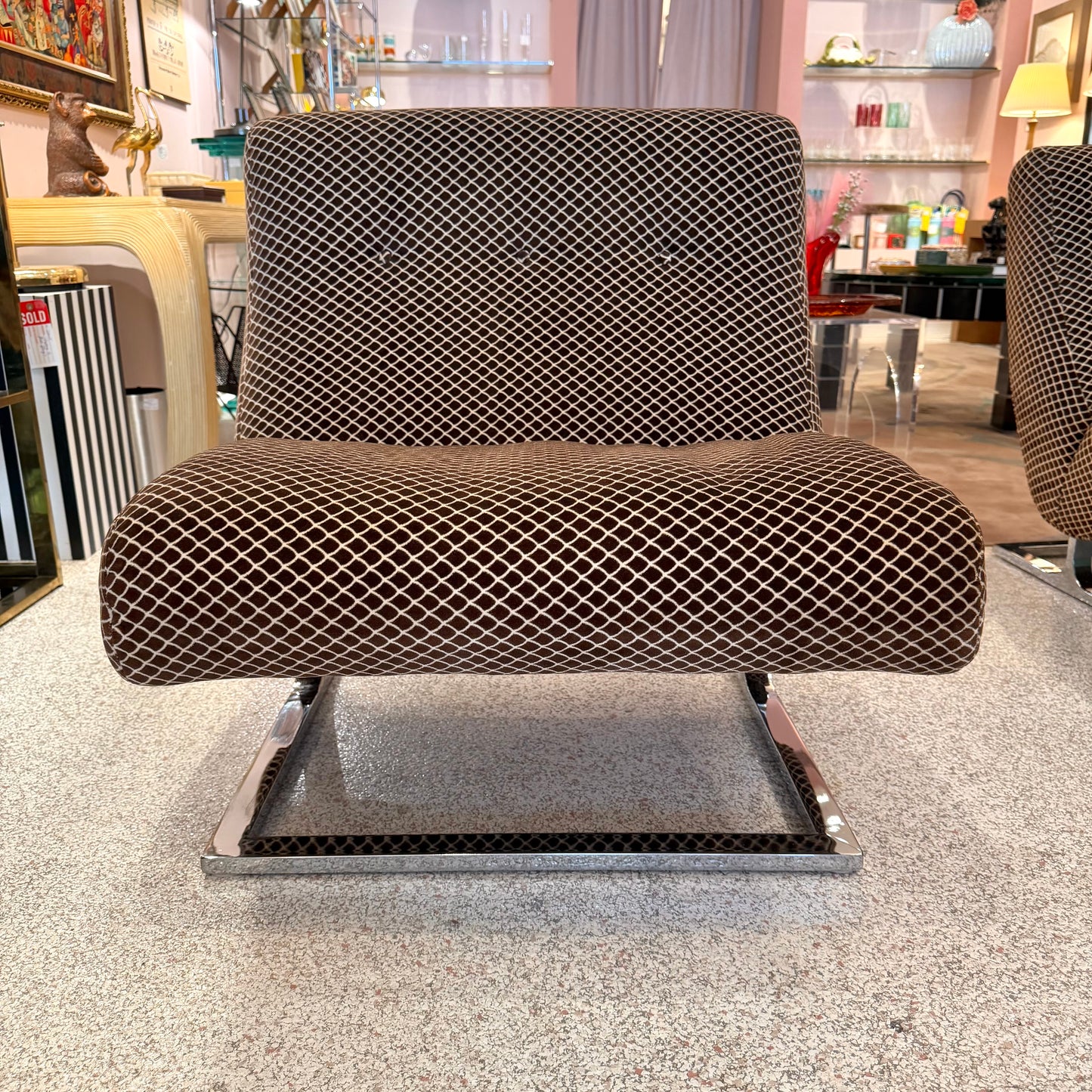 Vintage 1970's Lounge Chair by Adrian Pearsall for Comfort Designs /item