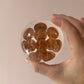 Vintage Lucite 1972 Penny Paperweight