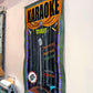 Vintage Hand Painted Original "Karaoke" Artwork