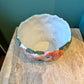 Vintage Portuguese Hand Painted Parrot Planter Bowl