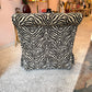 Vintage Velvet Tiger Slipper Chair