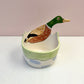 Vintage Hand Painted Duck Bowl/Planter by Sigma