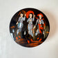 Vintage Asian Lacquer Box with Mother of Pearl Figural Inlay (as is)