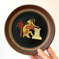 Vintage Set of 6 Terracotta Ancient Greek Replica Wall Plates