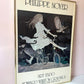 Vintage 1978 Philippe Noyer Art Expo Poster 'Girl on Bike'- Framed