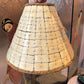 Vintage Palm Tree and Tile Shade Table Lamp