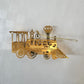 Vintage Tin 'Noel' Train Ornament