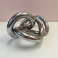 Vintage 1982 Chrome "Tangle" Sculpture by Richard X Zawitz