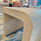 Vintage Pencil Reed Waterfall Side Table