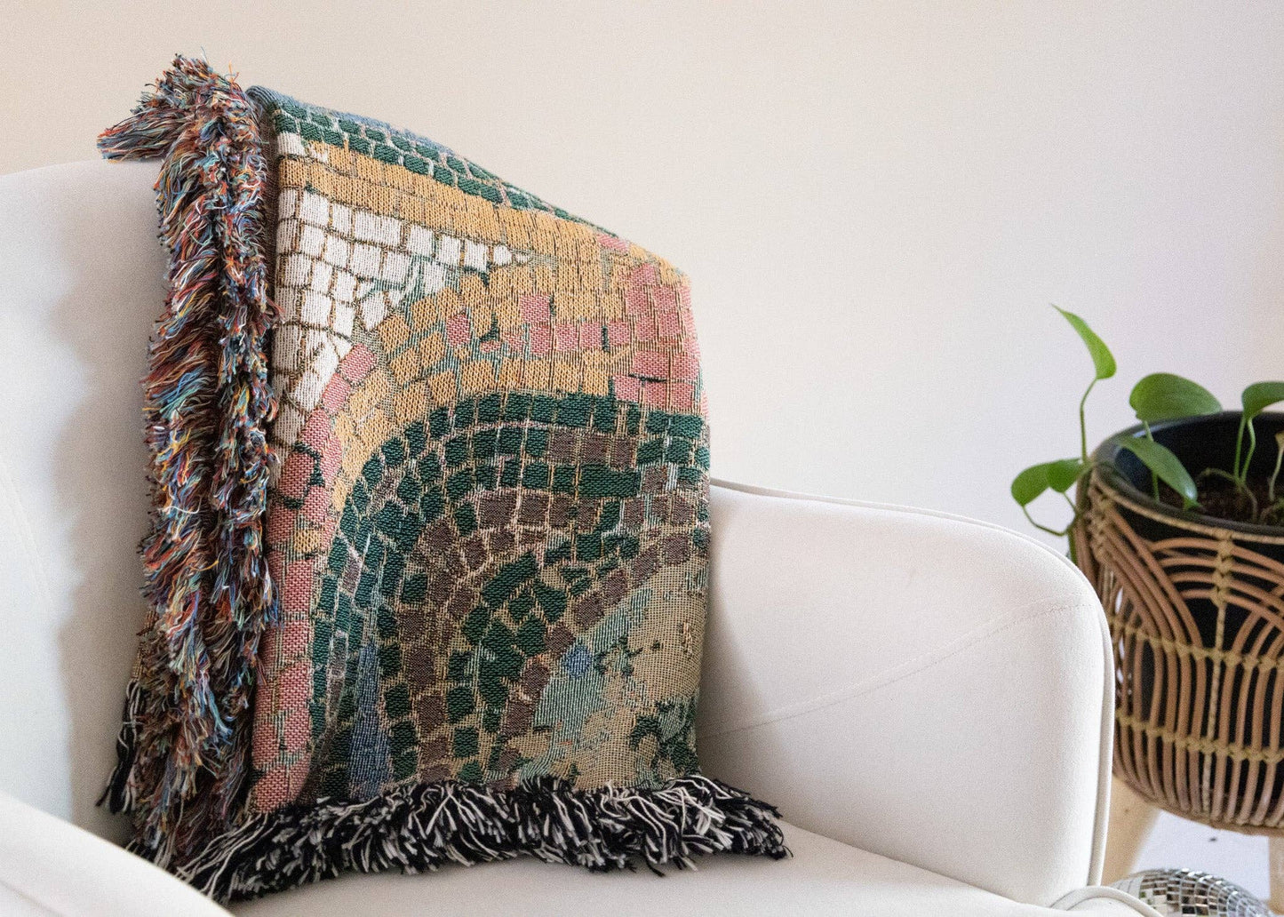 Audrey Throw Blanket by Lindy Stark