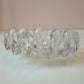 Vintage Kosta Boda Art Glass Sunflower Catchall Bowl