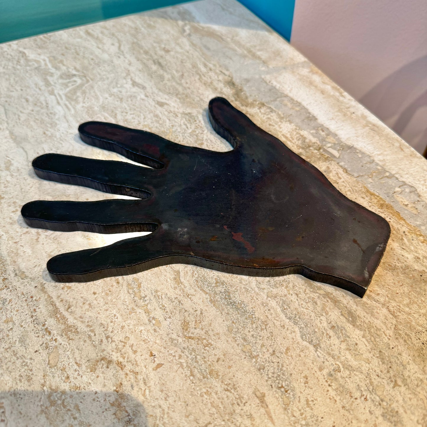 Vintage Large Steel Hand