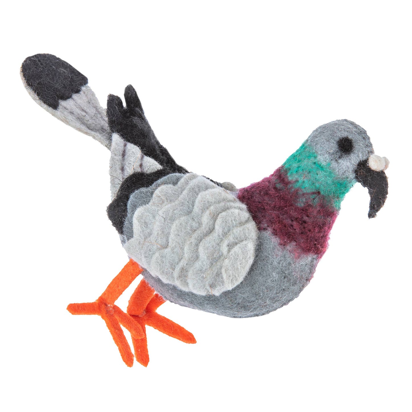 Felt Pigeon Ornament