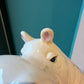 Vintage 1980 Fitz & Floyd Ceramic Hippo Bookends (As is)