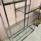 Vintage DIA Style Chrome and Glass Etagere