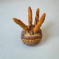 Vintage Set of 4 Spreader Knives in "Pains de France" Bread Loaf Caddy