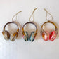 Headphone Glass Ornament