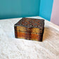 Vintage Square Italian Florentine Trinket Box