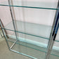 Vintage DIA Style Chrome and Glass Arched Etagere/item