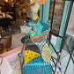 Vintage Hand Crafted Bentwood and Metal Picasso Chair by OLF