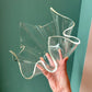 Vintage Lucite Handkerchief Bowl