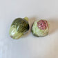 Vintage 1989 Fitz & Floyd Artichoke Ceramic Salt & Pepper Shaker Set