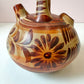 Vintage Handcrafted Mexican Tonala Clay Pottery Water Jug
