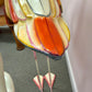 Pair of Extra Large Vintage Mexican Papier- Mache Flamingo Statues