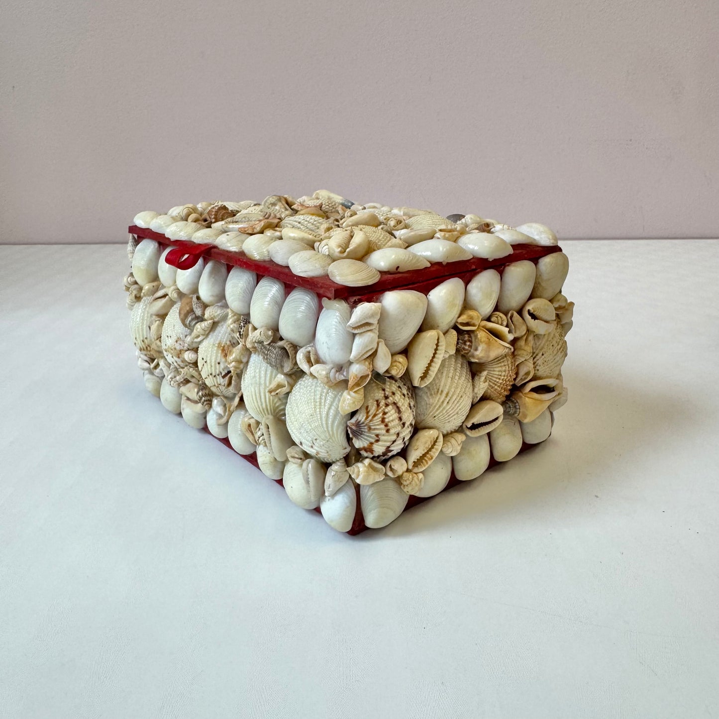 Vintage Shell Encrusted Box