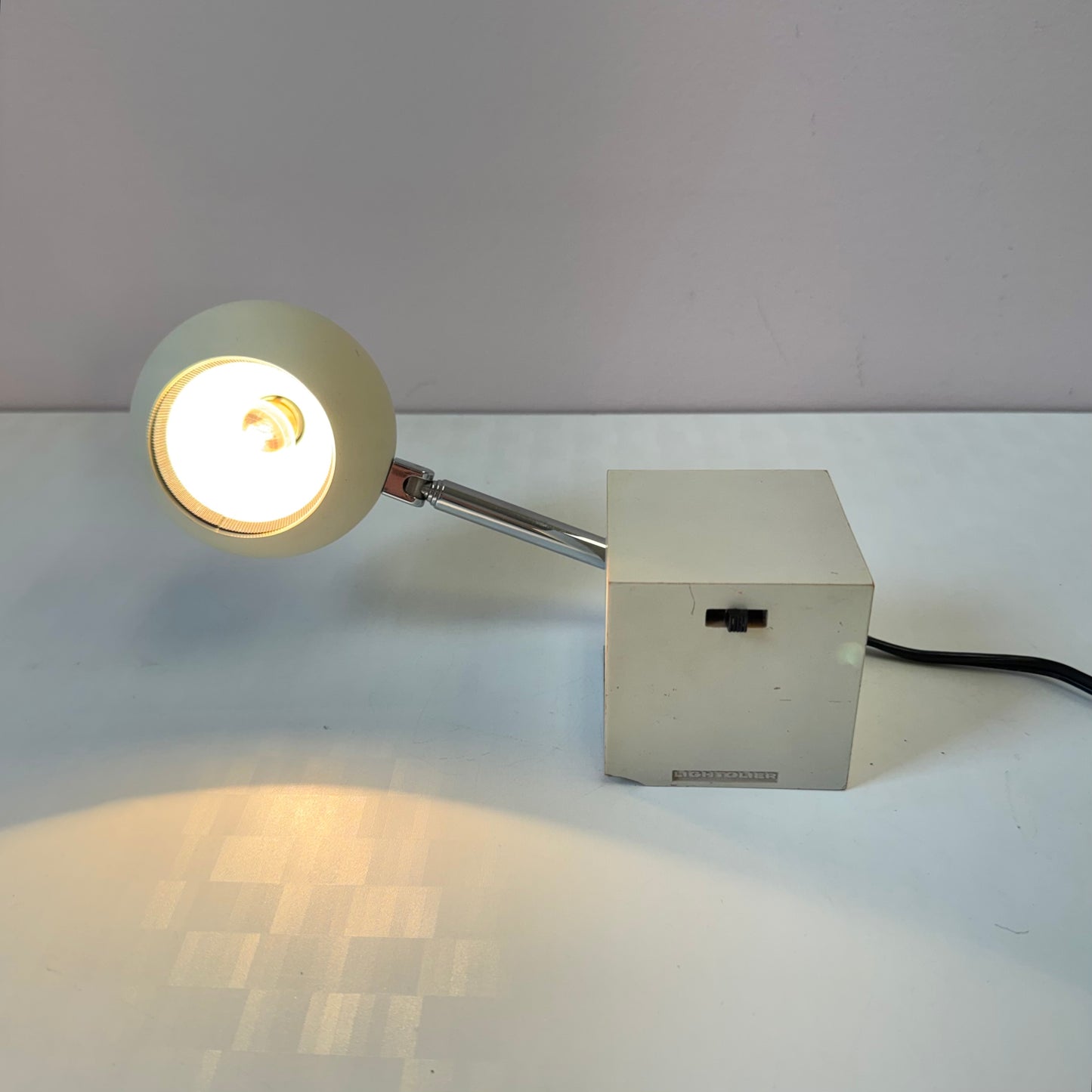 Vintage 1960s Lightolier Lytegem Adjustable Desk Lamp