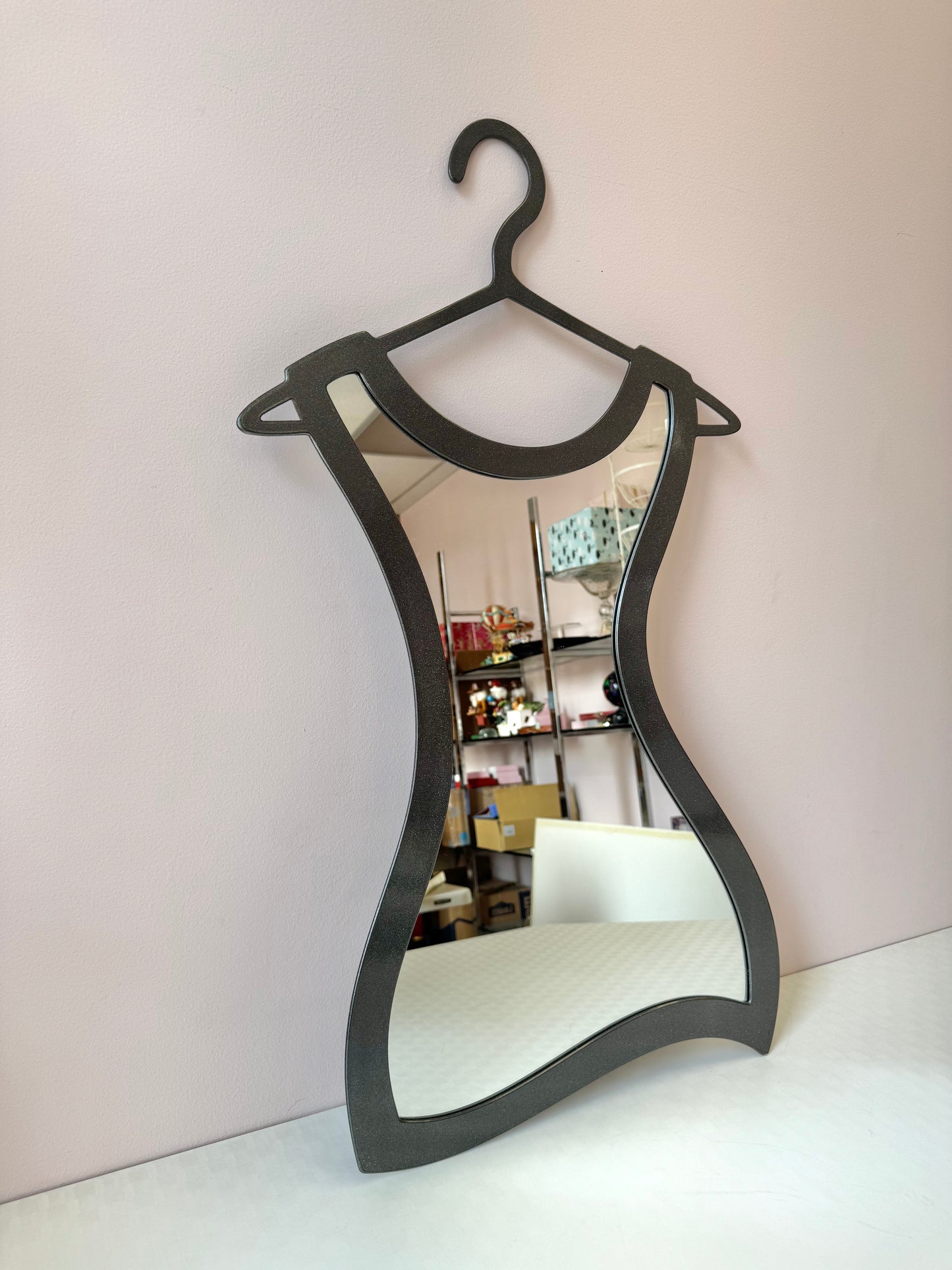 Vintage Dress on Hanger Mirror