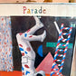 Vintage 1981 "Parade" Exhibition Poster by David Hockney