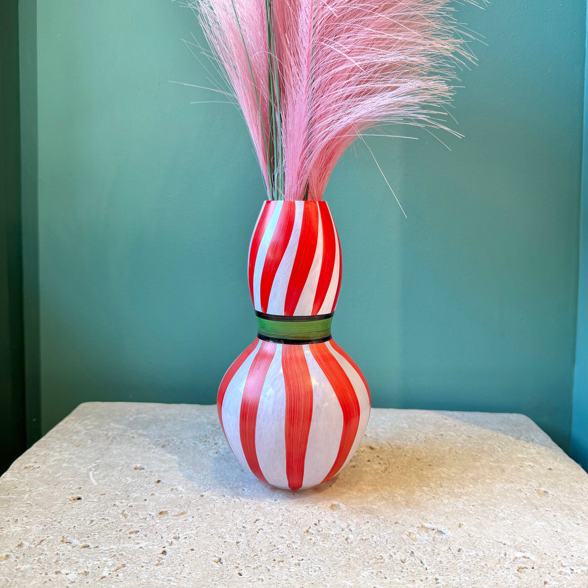 Vintage “Ribbons” Vase by Kosta Boda