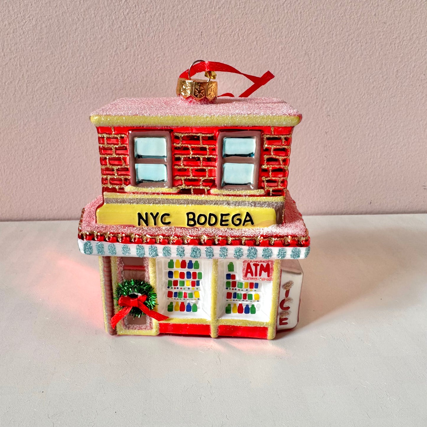 NYC Glass Bodega Ornament