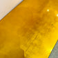 Karl Springer Style Gold Leaf Stepped Console Table